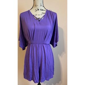 Soft purple romper